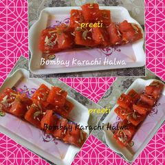 Bombay karachi Halwa / A picture of Bombay karachi Halwa /.