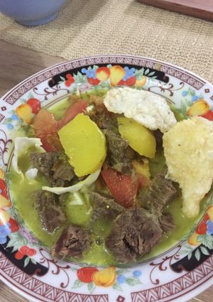 Foto resep Soto daging simple