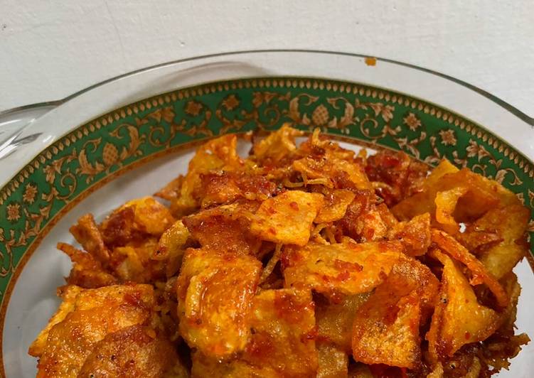 Cara Membuat Sambal goreng kentang teri yang Enak