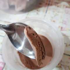 A picture of Es krim homemade.