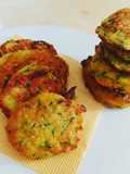 Zucchini and Ginger Fritters
