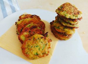Foto di Frittelle di zucchine e zenzero