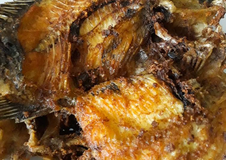 Ikan Mujair Goreng Garing🐟🐟
