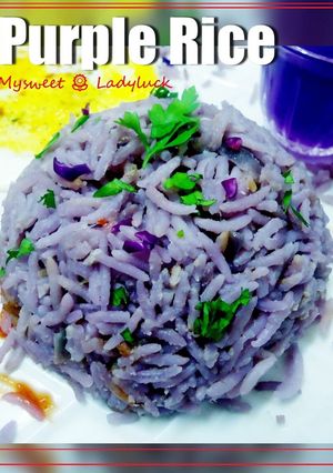 Foto resep Nasi Ungu l Purple Rice