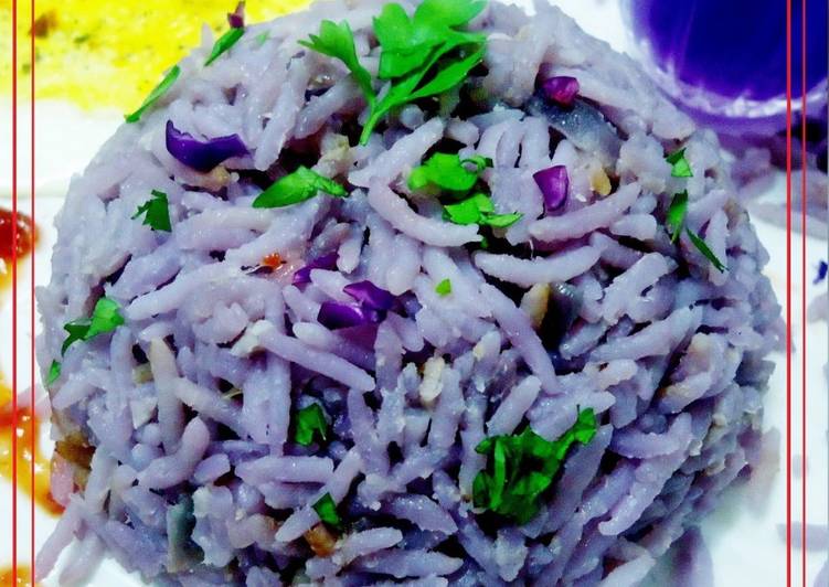 Resep Nasi Ungu L Purple Rice Yang Lezat