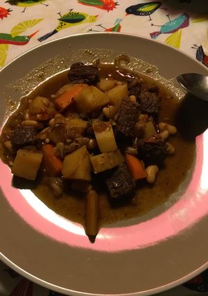 Una foto de Guiso de carne con papas
