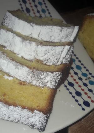 Una foto de Budín de naranja