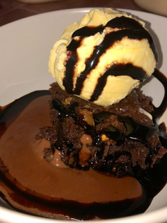 Una foto de Brownie de chocolate negro🍫