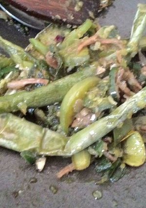Foto resep Terung telunjuk dan teri cabe ijo