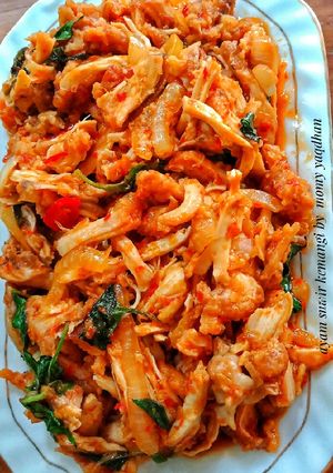 Foto resep Ayam suwir pedas