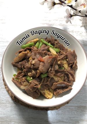 Foto resep Tumis Daging Sayuran