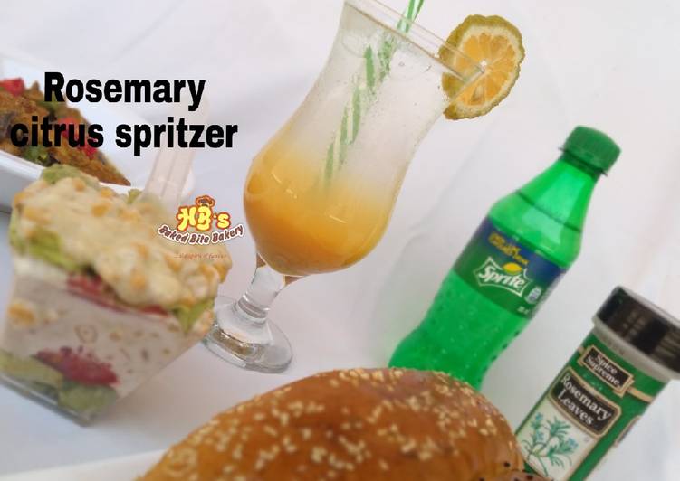 Recipe of Homemade Rosemary Citrus Spritzer