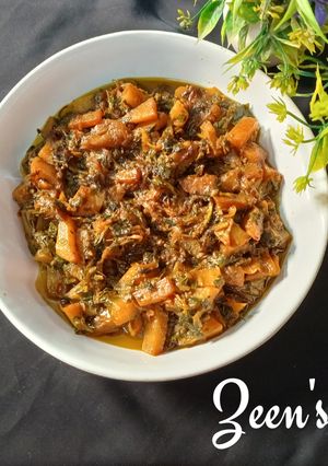 A picture of Quick Methi Aloo.