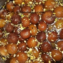 A picture of Milk powder GulabJamun.