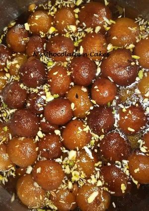 A picture of Milk powder GulabJamun.