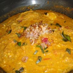 A picture of Scrambled Egg Curry.