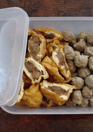 Foto resep Bakso sapi + Tahu bakso