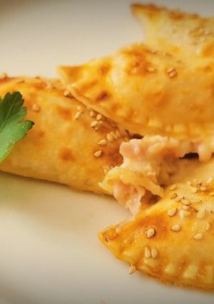 Foto principal de Empanadillas de Jamón York, Queso y bechamel