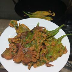 A picture of Guinchy palak pakora.