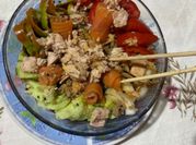 Una foto de poke atun