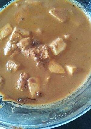 A picture of Paneer curry.