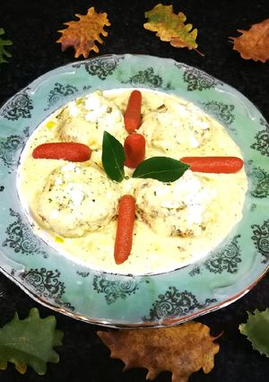 Foto principal de Albóndigas al curry y cúrcuma