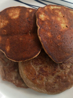 Una foto de Panqueques de plátano