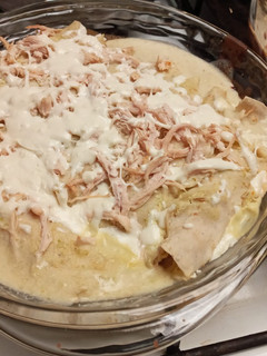 Una foto de Enchiladas suizas