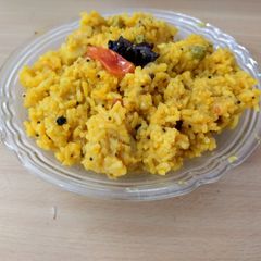 A picture of Vaghareli Khichdi.