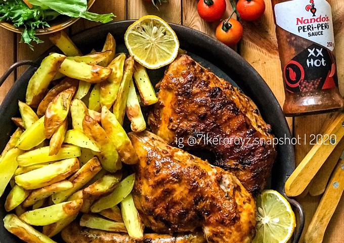 Resipi Peri Peri Chicken Ala Nandos Oleh Keroroyz Royz Cookpad