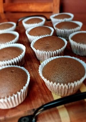 Una foto de Cupcakes con chips