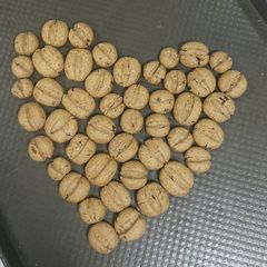 A picture of Coffee nuts cookies ☕.