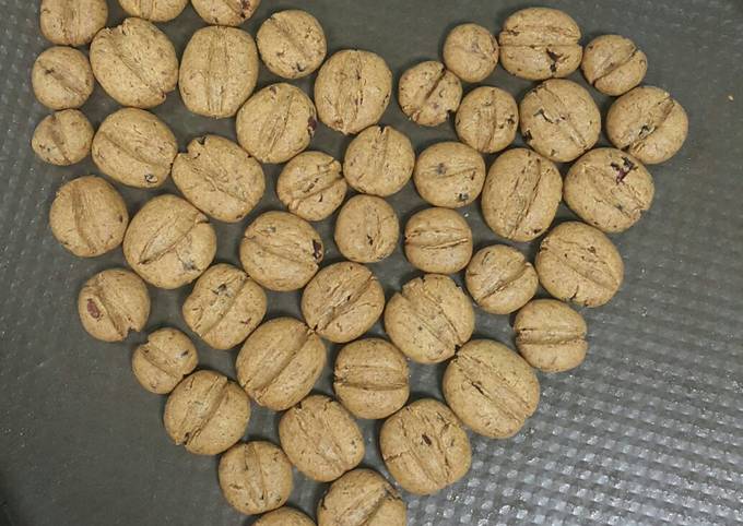 Recipe of Ultimate Coffee nuts cookies ☕