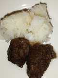 Rendang Minang dan Pulut Kukus
