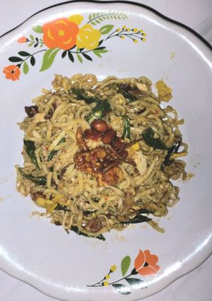 Foto resep Mie goreng kacang panjang