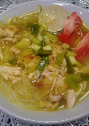 Foto resep Soto ayam kuning