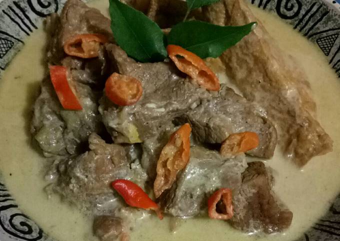 Resep 379 Gule Daging Tahu Bumbu Instan Oleh Istikah 20444011 Cookpad