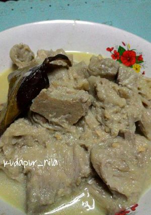 Foto resep gudeg manis santan