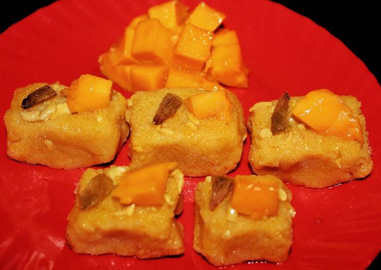 Easiest Way to Make Speedy Mango barfi recipe||summer dessert recipe