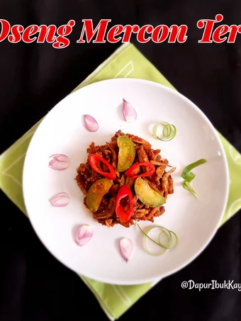 Langkah Gampang Membuat Resep 556. Oseng Mercon Teri yang  Bikin Ketagihan Anti Ribet, Lezat Sekali
