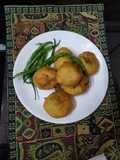 Spicy Aloo Vada (Spicy Potato Fritters)