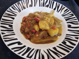 Borrajas guisadas con jamón