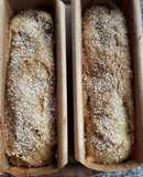 Budín integral de calabaza y nueces