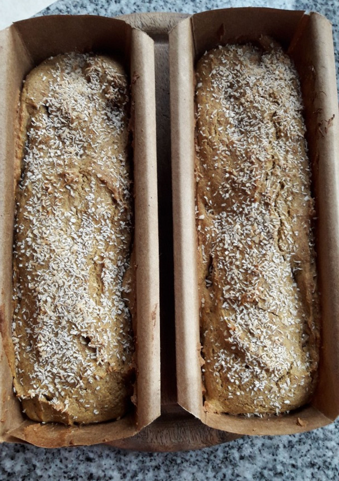 Una foto de Budín integral de calabaza y nueces