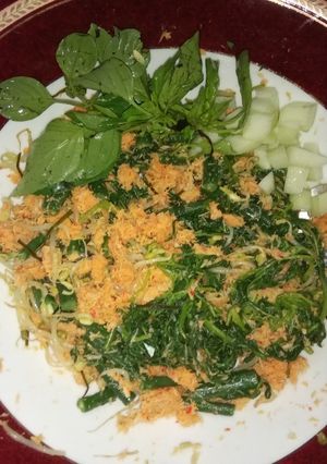 Foto resep Urap tumis bumbu merah
