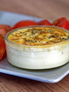 Une photo de Flan de courgettes au parmesan au Cook Expert