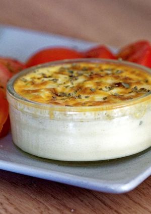 Une photo de Flan de courgettes au parmesan au Cook Expert