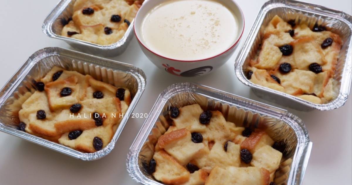 Resep Puding Roti Tawar | KUKUS Oleh Halida Nh - Cookpad