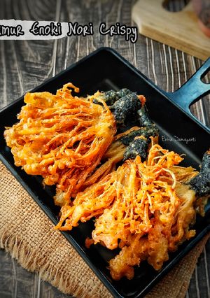 Foto resep Jamur Enoki Nori Crispy