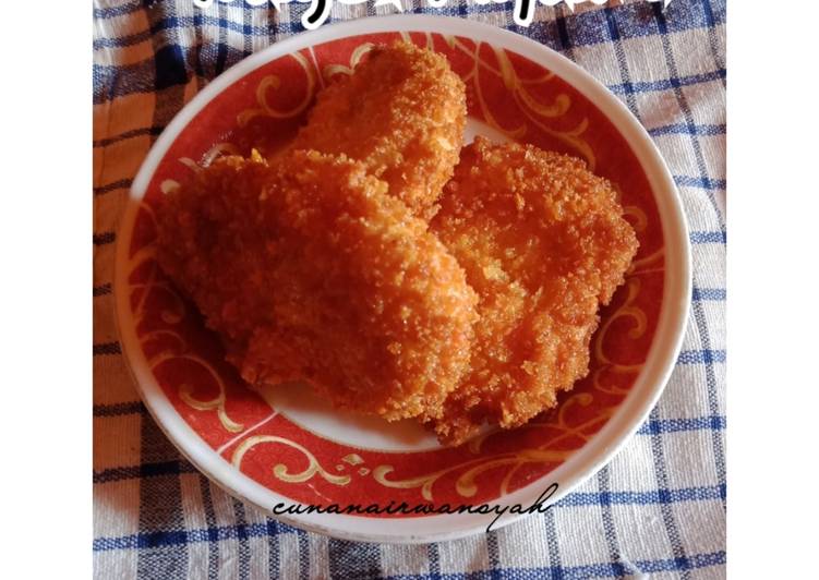 Naget Ayam (tanpa kukus) langsung goreng